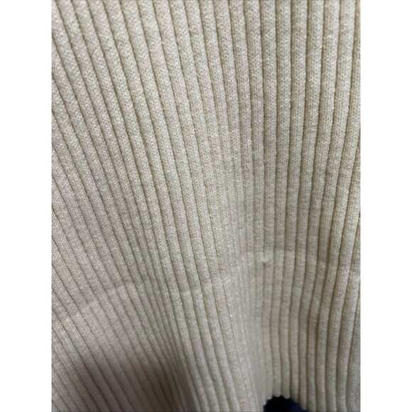 Commense Women's XL Ribbed Knit Sweater Dress Long Sleeve Collared - Picture 5 of 7